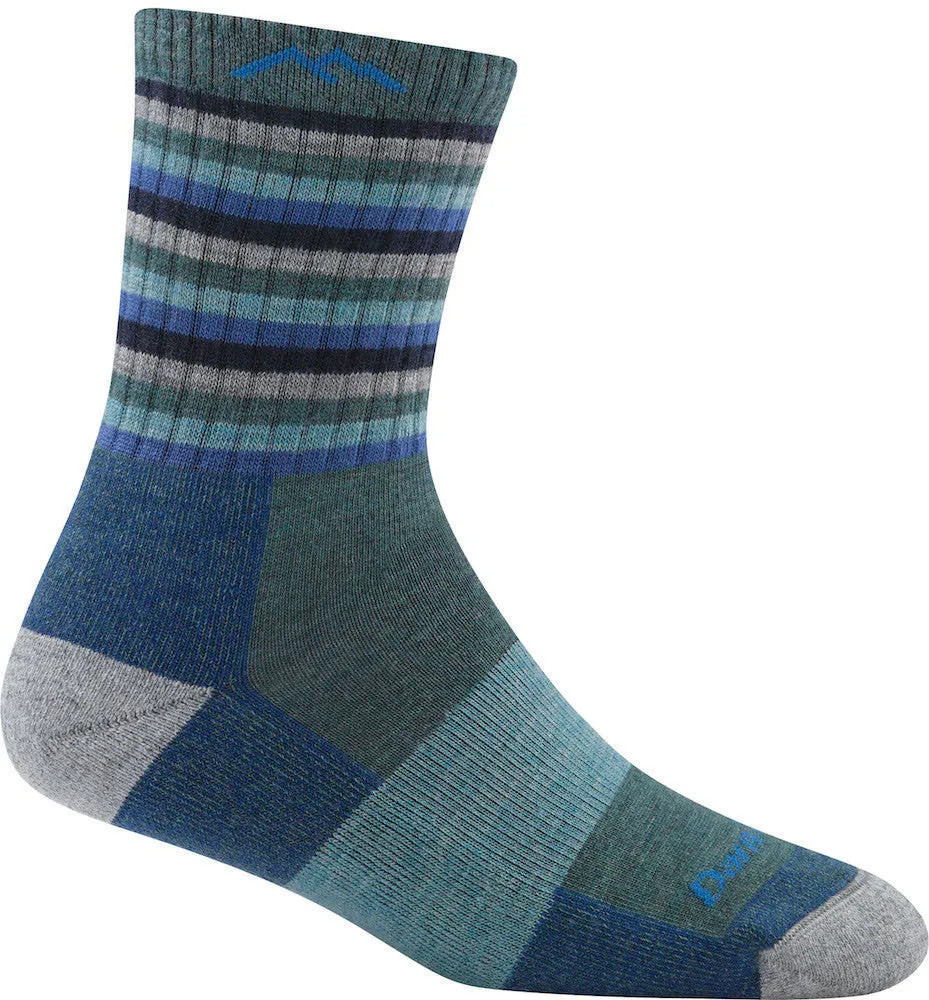 Stripes Merino Wool Micro Crew Cushioned Socks (Women's)