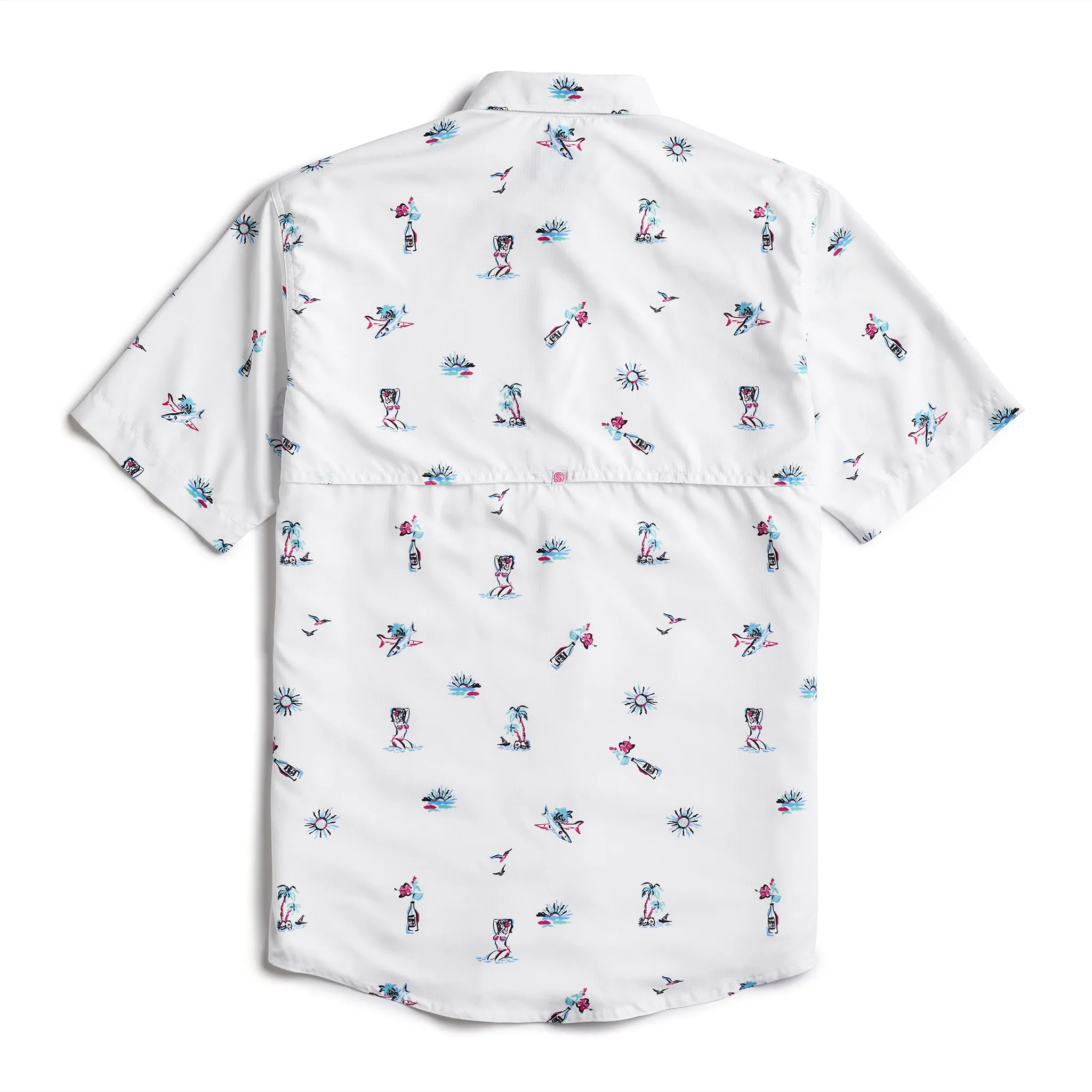 Surf & Slay Button Down
