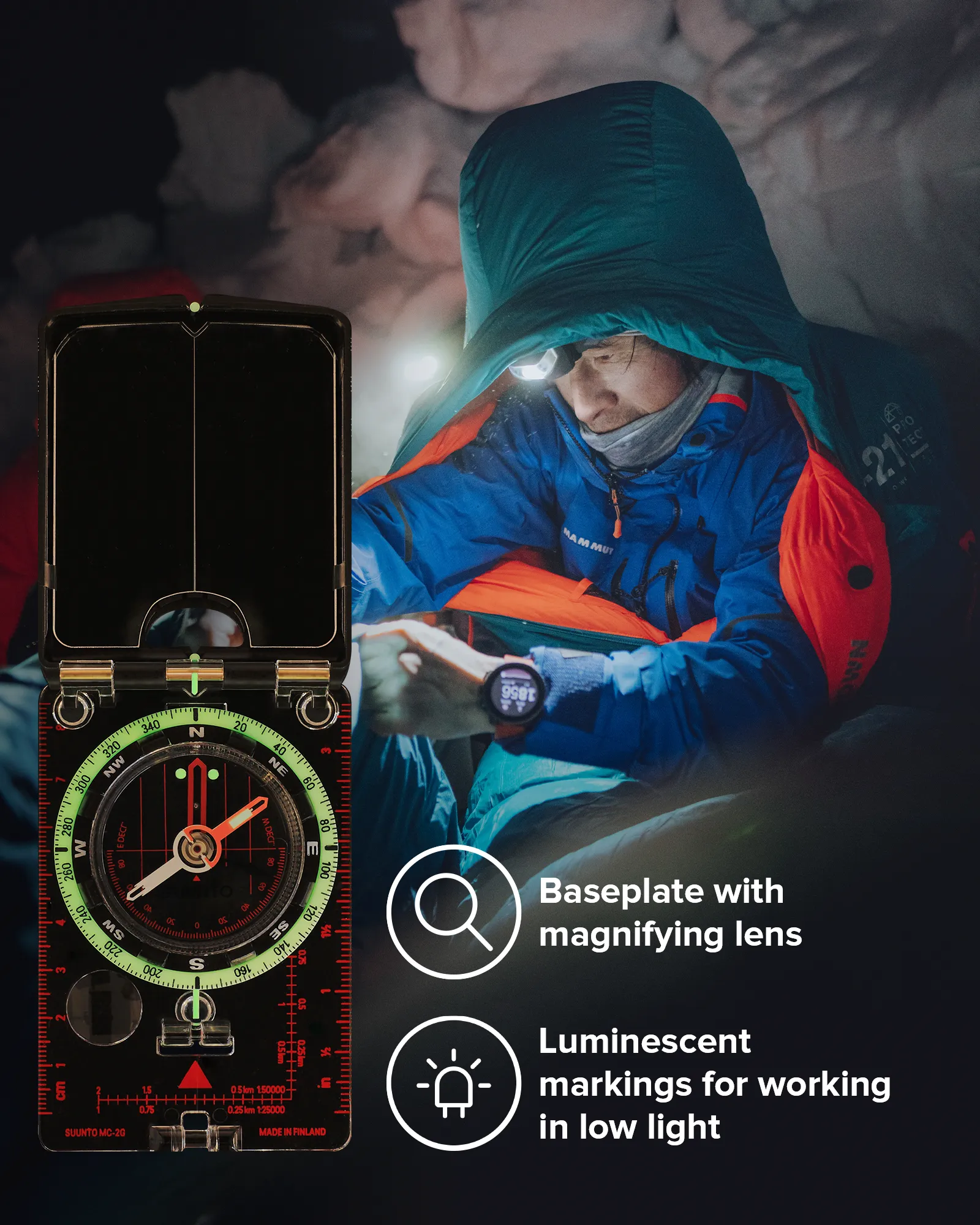 SUUNTO MC-2
G Mirror Compass