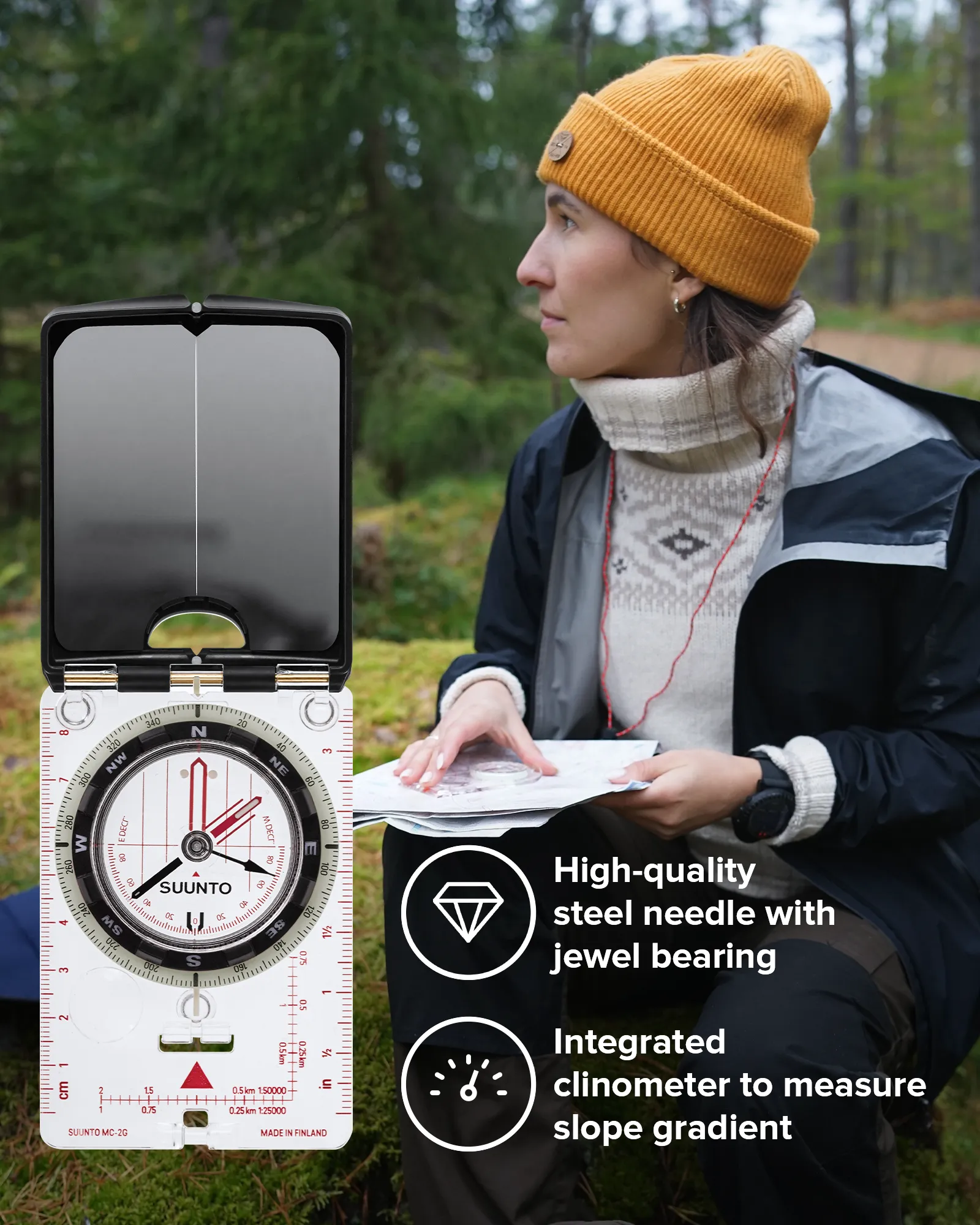 SUUNTO MC-2
G Mirror Compass