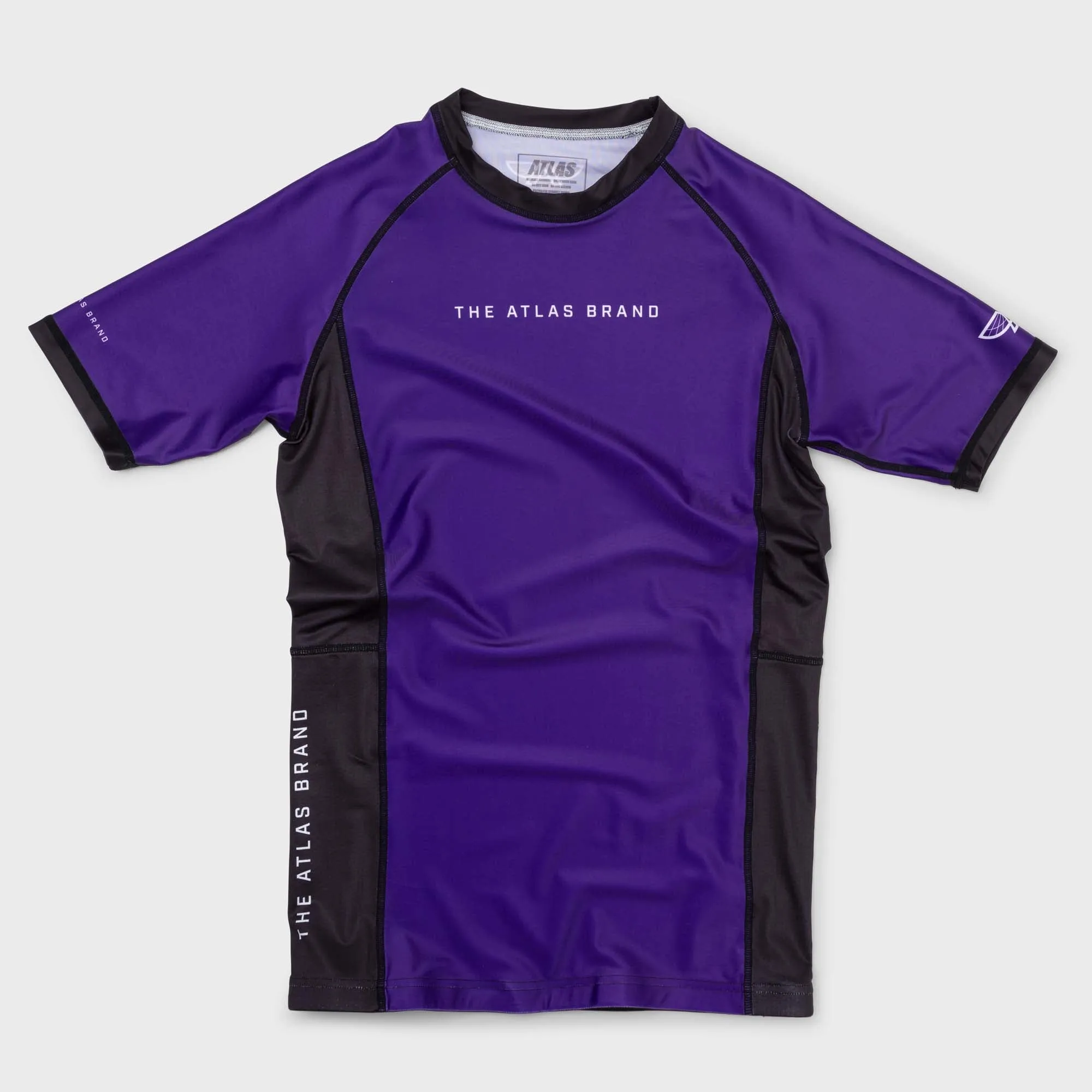 The Atlas Brand - Ranked BJJ Rash Guard - Purple