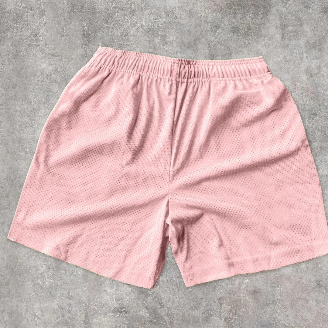 Thief Vintage Print Mesh Shorts
