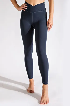V-Waist Full Length Leggings
