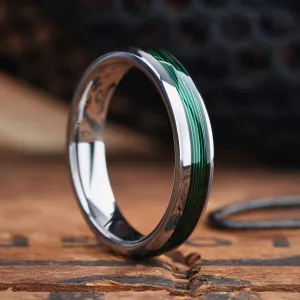 Women's Fishing Line Ring (Green)