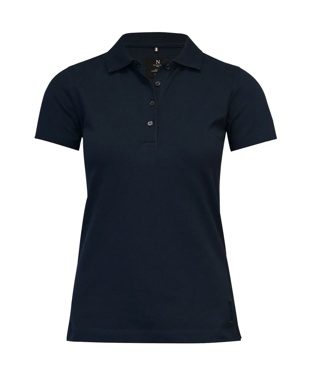 Womens Harvard classic  stretch deluxe polo | Dark Navy