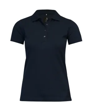 Womens Harvard classic  stretch deluxe polo | Dark Navy