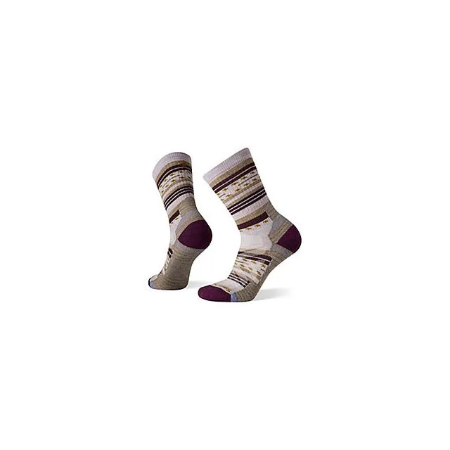 Womens Hike Light Cushion Margarita Crew Socks