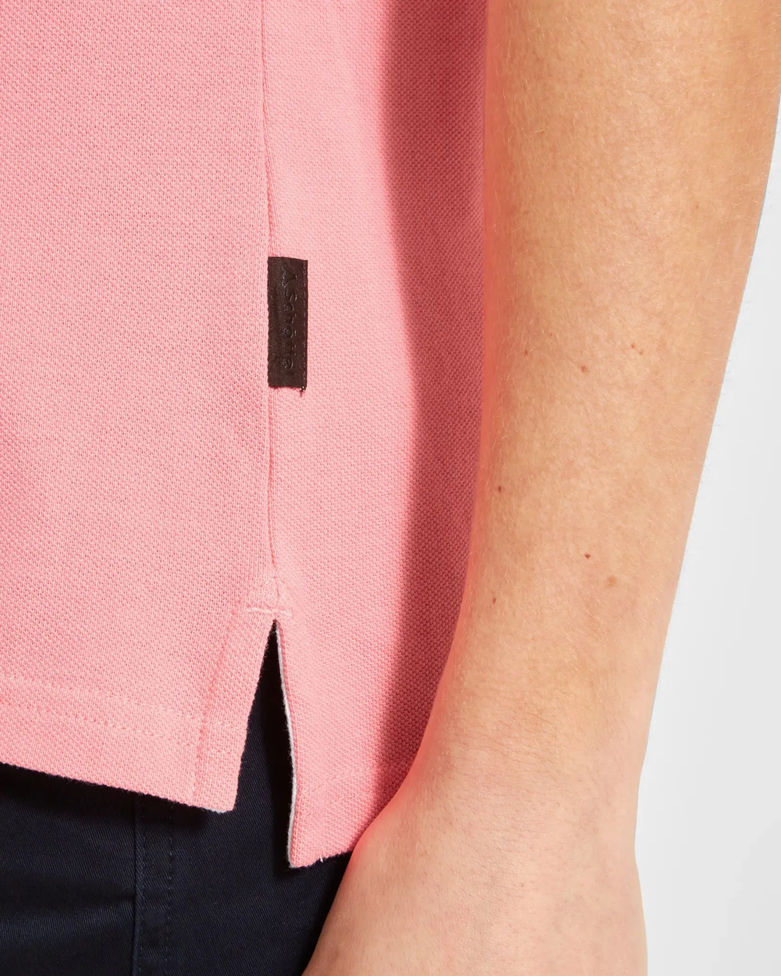 Womens St Ives Polo Shirt - Flamingo