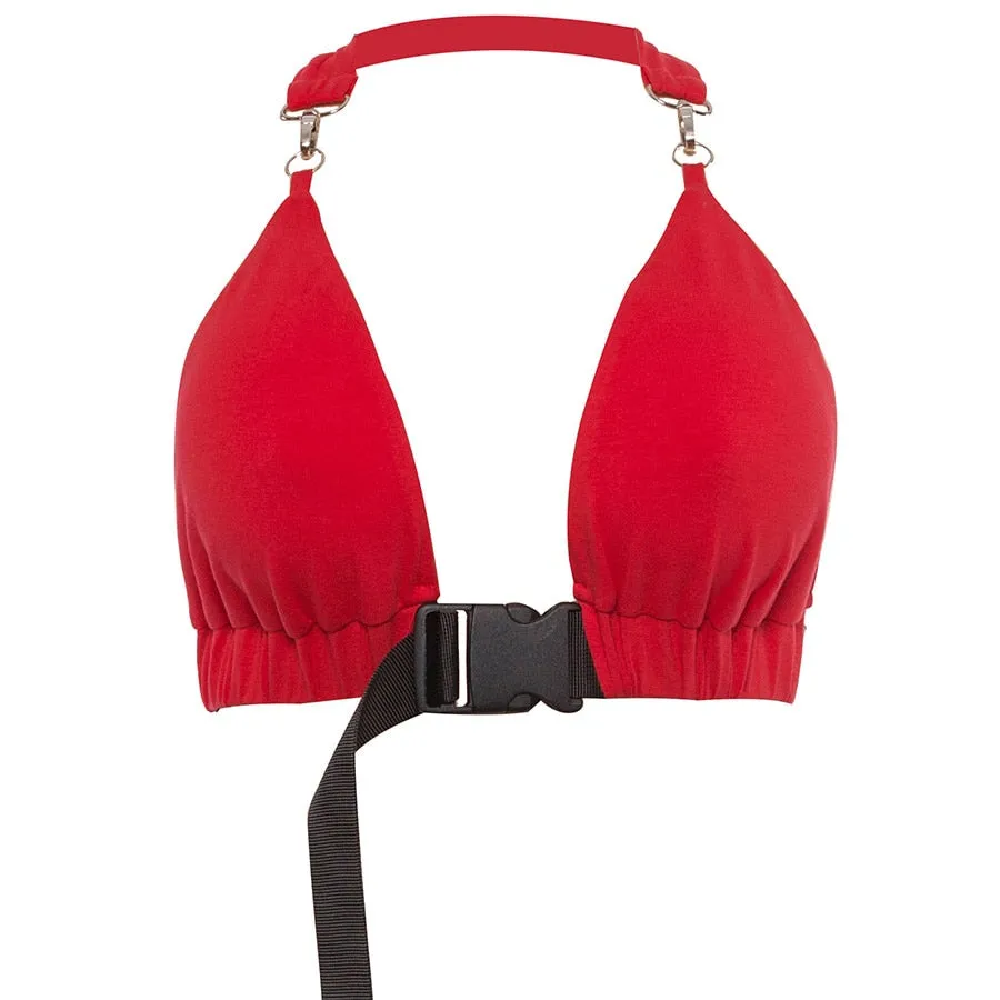 Women's Summer Backless Bralette Crop Top With Sashes