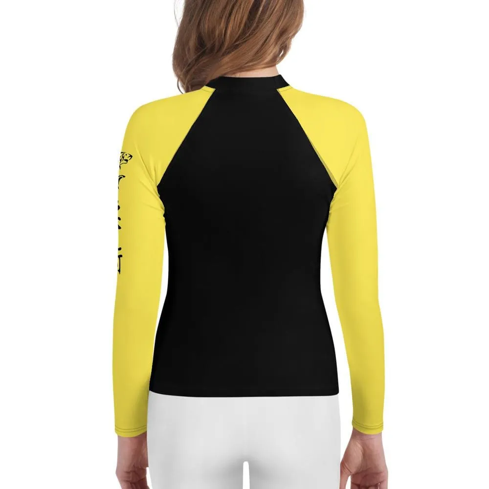 Yellow SS Premium Standard ~ Youth Rash Guard