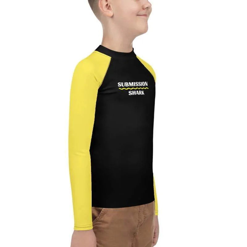 Yellow SS Premium Standard ~ Youth Rash Guard